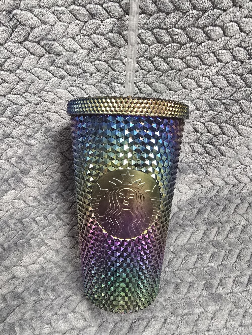Starbucks Iridescent Studded Tumbler with Straw - Multicolor